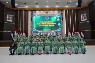 Kodam XIX/Tuanku Tambusai Satukan Persit, Perkuat Keluarga dan Semangat Berkarya